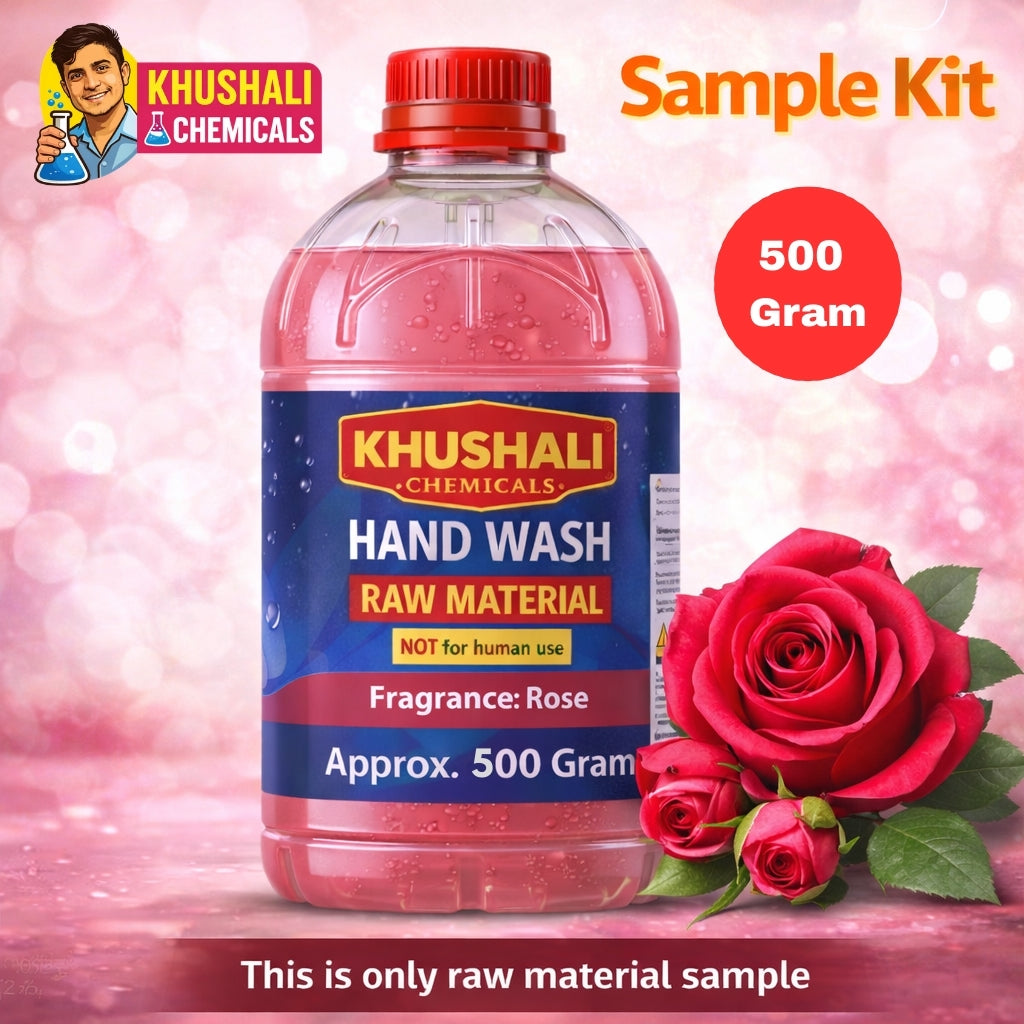 Hand Wash Raw Material Sample Kit (500ml) | Khushali Chemicals
