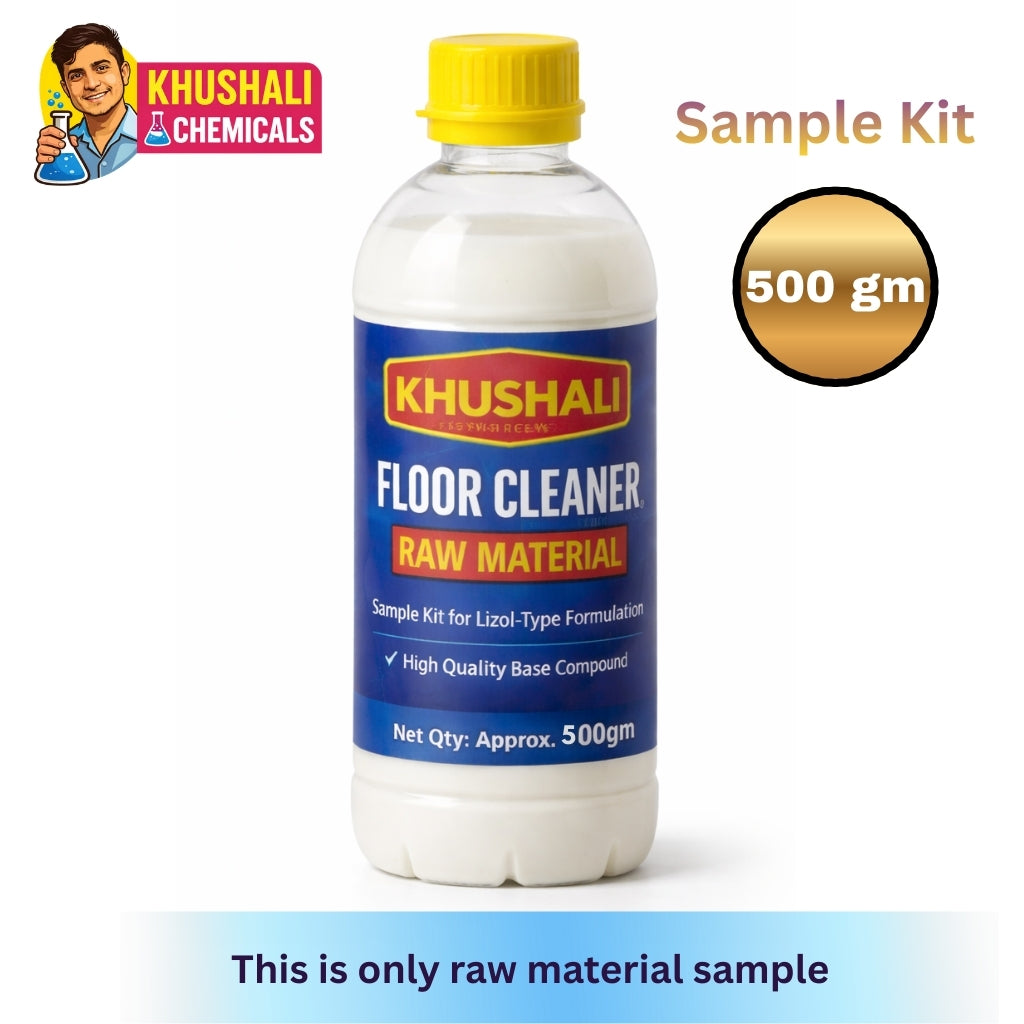 Floor Cleaner Raw Material Sample Kit (500ml) | Khushali Chemicals