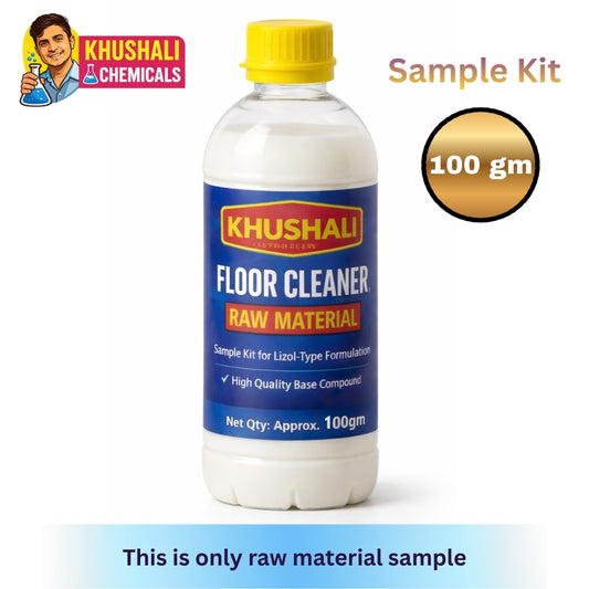 Floor Cleaner Raw Material Sample Kit (100gm) | Khushali Chemicals