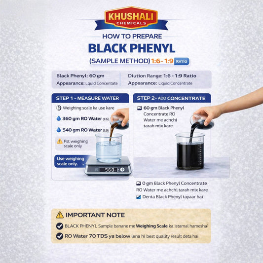 Black Phenyl Raw Material – Industrial Grade