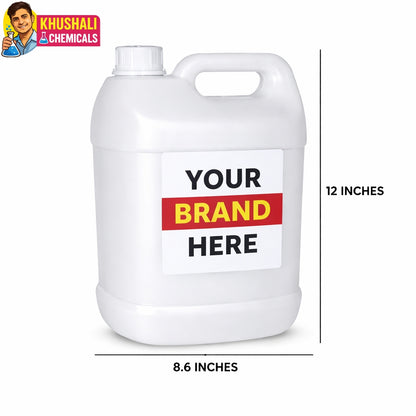 5 Litre HDPE Chemical Can with Handle – 173g Weight | Custom Label Friendly Container