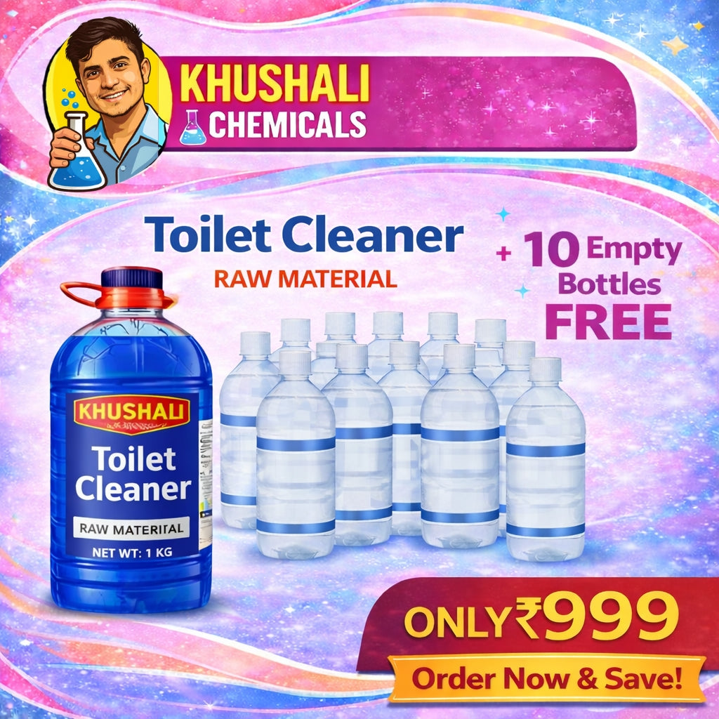 Choose Any 1 Cleaning Raw Material (1KG) + 10 Empty Bottles FREE