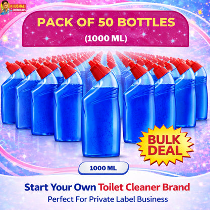 Toilet Cleaner Empty Bottles Bulk Pack (250ML / 500ML / 1000ML) | Private Label Packaging