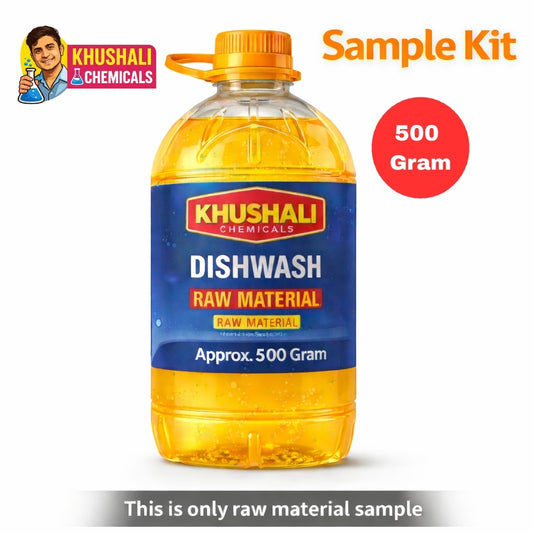 Dishwash Liquid Raw Material Sample Kit (500ml) | Khushali Chemicals
