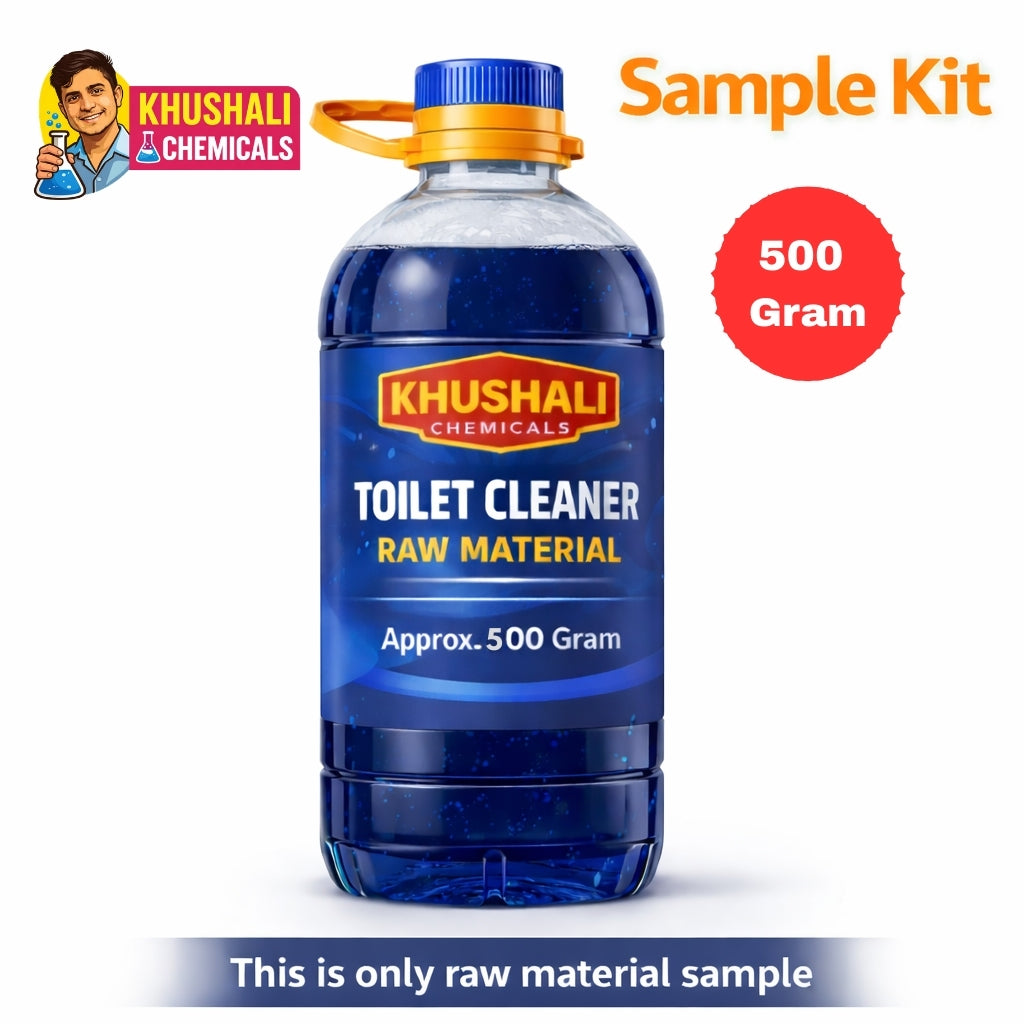 Toilet Cleaner Raw Material Sample Kit (500ml) | Khushali Chemicals