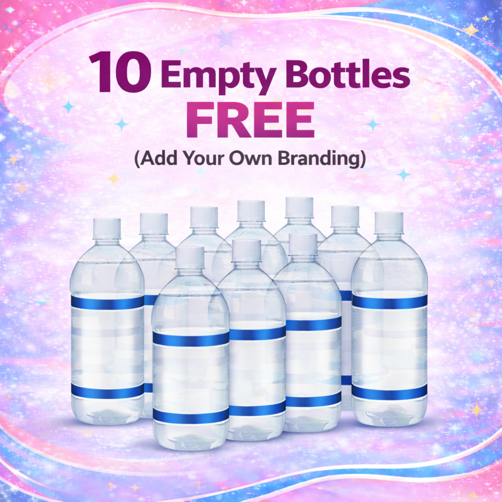 Choose Any 1 Cleaning Raw Material (1KG) + 10 Empty Bottles FREE